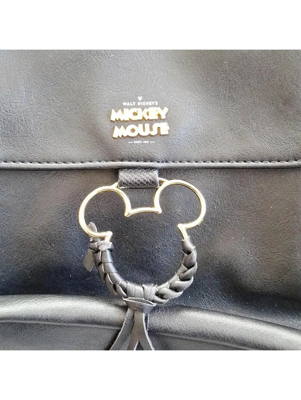Disney Mickey Mouse Black Backpack